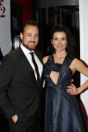 Amsterdam 28 november 2016
Premiere Soof 2 in de la mar theater. 
Birgit Schuurman met haar man