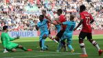 Eindhoven, 18 September 2016 PSV-Feyenoord, eindstand 0-1 Kompetitie Seizoen 2016/2017
Brad Jones Terence Kongolo Karim El Ahmadi Luuk de Jong Steven Bergwijn Gaston Pereiro