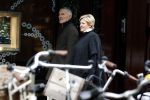 Amsterdam 3 december 2016
Caroline Tensen met haar man Ernst Jan Smids op de PC Hooftstraat