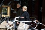Amsterdam 3 december 2016
Caroline Tensen met haar man Ernst Jan Smids op de PC Hooftstraat