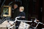Amsterdam 3 december 2016
Caroline Tensen met haar man Ernst Jan Smids op de PC Hooftstraat