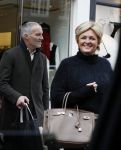 Amsterdam 3 december 2016
Caroline Tensen met haar man Ernst Jan Smids op de PC Hooftstraat