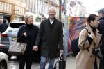 Amsterdam 3 december 2016
Caroline Tensen met haar man Ernst Jan Smids op de PC Hooftstraat