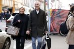 Amsterdam 3 december 2016
Caroline Tensen met haar man Ernst Jan Smids op de PC Hooftstraat