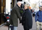 Amsterdam 3 december 2016
Caroline Tensen met haar man Ernst Jan Smids op de PC Hooftstraat