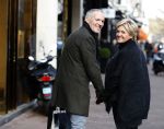 Amsterdam 3 december 2016
Caroline Tensen met haar man Ernst Jan Smids op de PC Hooftstraat