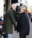 Amsterdam 3 december 2016
Caroline Tensen met haar man Ernst Jan Smids op de PC Hooftstraat