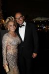 Amsterdam 8 december 2016
15e luxury fair in de RAI. 
Connie Witteman met vriend Eugene v Dun