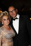 Amsterdam 8 december 2016
15e luxury fair in de RAI. 
Connie Witteman met vriend Eugene v Dun