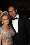 Amsterdam 8 december 2016
15e luxury fair in de RAI. 
Connie Witteman met vriend Eugene v Dun