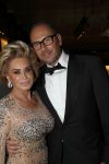 Amsterdam 8 december 2016
15e luxury fair in de RAI. 
Connie Witteman met vriend Eugene v Dun