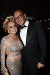 Amsterdam 8 december 2016
15e luxury fair in de RAI. 
Connie Witteman met vriend Eugene v Dun