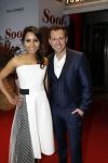 Amsterdam 28 november 2016
Premiere Soof 2 in de la mar theater. 
Dan Karaty en partner Natasha
