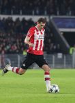 Eindhoven, 6 December 2016 Laatse groepswedstrijd in de Champions League Seizoen 2016/2017 PSV-FC Rostov, eindstand 0-0 en uitschakeling voor het gehele Europese Voetbal.
Daniel Schwaab