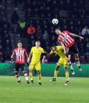 Eindhoven, 6 December 2016 Laatse groepswedstrijd in de Champions League Seizoen 2016/2017 PSV-FC Rostov, eindstand 0-0 en uitschakeling voor het gehele Europese Voetbal.
Daniel Schwaab