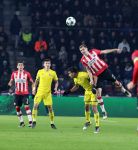 Eindhoven, 6 December 2016 Laatse groepswedstrijd in de Champions League Seizoen 2016/2017 PSV-FC Rostov, eindstand 0-0 en uitschakeling voor het gehele Europese Voetbal.
Daniel Schwaab