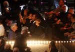 Oberhausen 10 december 2016
Rico Verhoeven wint zijn gevecht met Badr Hari tijdens de GLORY COLLISION in Oberhausen.
Danny Menken met vriendin