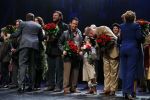 Amsterdam 20 november 2016
Premiere Ciske de Rat in het nieuwe de la mar theater. hoofdrolspeler Silver met Danny de Munk