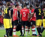 Eindhoven, 13 September 2016
PSV-Atletico Madrid, eindstand 0-1 
Eerste wedstrijd voorronde CL Seizoen 2016-2017
Davy Propper geblesseerd