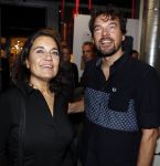 Amsterdam 15 november 2016 
Boekpresentatie Thomas Dekker. Het boek is geschreven door Thijs Zonneveld.
Dione de Graaff met vriend Nando Boers