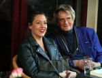 Amsterdam 25 november 2016
Boekpresentatie Johnny Rep bij cafe Scheltema. Johan Derksen reikt eerste exemplaar uit aan Heinz Stuy . Het boek is geschreven door  Mark v d Heuvel. Frans Derks