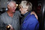 Amsterdam 25 november 2016
Boekpresentatie Johnny Rep bij cafe Scheltema. Johan Derksen reikt eerste exemplaar uit aan Heinz Stuy . Het boek is geschreven door  Mark v d Heuvel. Frans Derks