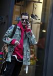 Amsterdam 7 december 2016
Fred v Leer bellend op de pc hooftstraat