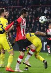 Eindhoven, 6 December 2016 Laatse groepswedstrijd in de Champions League Seizoen 2016/2017 PSV-FC Rostov, eindstand 0-0 en uitschakeling voor het gehele Europese Voetbal.
Gaston Pereiro