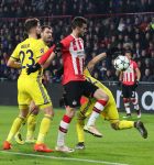 Eindhoven, 6 December 2016 Laatse groepswedstrijd in de Champions League Seizoen 2016/2017 PSV-FC Rostov, eindstand 0-0 en uitschakeling voor het gehele Europese Voetbal.
Gaston Pereiro