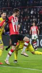 Eindhoven, 6 December 2016 Laatse groepswedstrijd in de Champions League Seizoen 2016/2017 PSV-FC Rostov, eindstand 0-0 en uitschakeling voor het gehele Europese Voetbal.
Gaston Pereiro