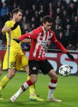 Eindhoven, 6 December 2016 Laatse groepswedstrijd in de Champions League Seizoen 2016/2017 PSV-FC Rostov, eindstand 0-0 en uitschakeling voor het gehele Europese Voetbal.
Gaston Pereiro