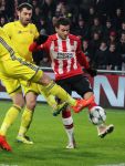 Eindhoven, 6 December 2016 Laatse groepswedstrijd in de Champions League Seizoen 2016/2017 PSV-FC Rostov, eindstand 0-0 en uitschakeling voor het gehele Europese Voetbal.
Gaston Pereiro