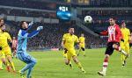 Eindhoven, 6 December 2016 Laatse groepswedstrijd in de Champions League Seizoen 2016/2017 PSV-FC Rostov, eindstand 0-0 en uitschakeling voor het gehele Europese Voetbal.
Gaston Pereiro