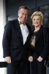 Den Haag 12 december 2016
Society lunch in crown plaza hotel. 
Hanny Veerkamp met man Ton Veerkamp