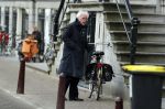Amsterdam 8 december 2016
Henk Spaan op de fiets in Amsterdam