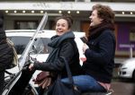 Amsterdam 9 december 2016
Holly Brood met vriend Soy Kroon op de scooter in Amsterdam