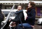Amsterdam 9 december 2016
Holly Brood met vriend Soy Kroon op de scooter in Amsterdam