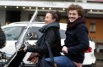Amsterdam 9 december 2016
Holly Brood met vriend Soy Kroon op de scooter in Amsterdam
