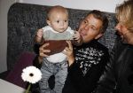 Den Haag 27 november 2016
Babyshower van Andre Hazes Jr. Natuurlijk zijn zijn vader Andre en moeder Monique aanwezig. Jaap reesema met zoon en vrouw Kim Kotter
