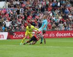 Eindhoven, 18 September 2016 PSV-Feyenoord, eindstand 0-1 Kompetitie Seizoen 2016/2017
Jeroen Zoet Jetro Willems Nicolai Jorgensen
