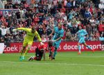 Eindhoven, 18 September 2016 PSV-Feyenoord, eindstand 0-1 Kompetitie Seizoen 2016/2017
Jeroen Zoet Jetro Willems Nicolai Jorgensen