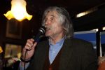 Amsterdam 25 november 2016
Boekpresentatie Johnny Rep bij cafe Scheltema. Johan Derksen reikt eerste exemplaar uit aan Heinz Stuy . Het boek is geschreven door  Mark v d Heuvel.