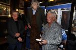 Amsterdam 25 november 2016
Boekpresentatie Johnny Rep bij cafe Scheltema. Johan Derksen reikt eerste exemplaar uit aan Heinz Stuy . Het boek is geschreven door  Mark v d Heuvel.