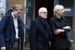 Amsterdam 15 december 2016
Herdenkingsdienst voor Joop Braakhekke in de Vondelkerk. partner Wim