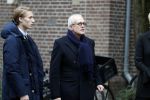 Amsterdam 15 december 2016
Herdenkingsdienst voor Joop Braakhekke in de Vondelkerk. partner Wim