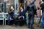 Amsterdam 14 december 2016
Joris Linssen heeft opnames voor tv programma in amsterdam zuid.