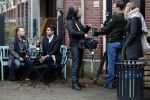 Amsterdam 14 december 2016
Joris Linssen heeft opnames voor tv programma in amsterdam zuid.