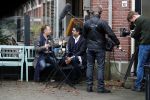 Amsterdam 14 december 2016
Joris Linssen heeft opnames voor tv programma in amsterdam zuid.