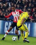 Eindhoven, 6 December 2016 Laatse groepswedstrijd in de Champions League Seizoen 2016/2017 PSV-FC Rostov, eindstand 0-0 en uitschakeling voor het gehele Europese Voetbal.
Joshua Brenet