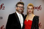 Amsterdam 28 november 2016
Premiere Soof 2 in de la mar theater. 
Kasper v Kooten en partner Lisa Mioch